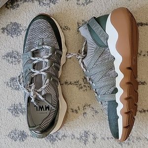 Madewell Field Knit sneakers Ashen Sage Multi Size 6.5